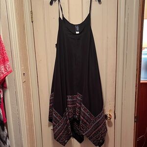 Swimsuits For All Black and Multicolor Swim Coverup